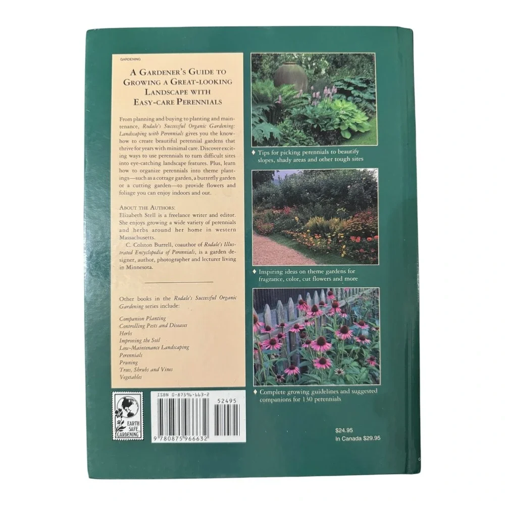 Rodale's Successful Organic Gardening: Landscaping with Perennials Hardcover